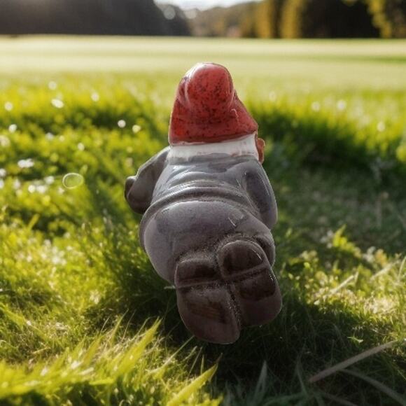 Signed Rolf Berg Gnome Figure TOMTE Swedish Folk Art Santa Pottery Scandinavian - Picture 4 of 11